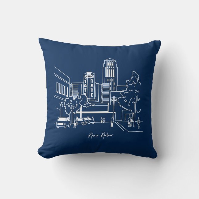Ann Arbor Pillow Kussen (Voorkant)