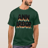 Ann Arbor Retro T-shirt (Voorkant)