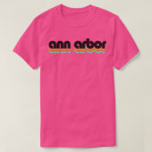 Ann Arbor Retro Throwback Crewneck Sweatshirt (Design voorkant)