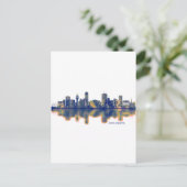 Ann Arbor Skyline Feestdagenkaart (Staand voorkant)