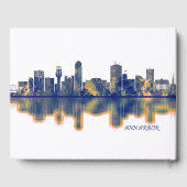 Ann Arbor Skyline Gastenboek (Achterkant)