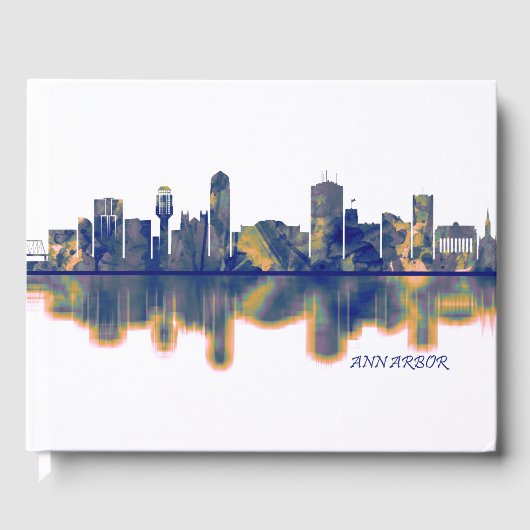Ann Arbor Skyline Gastenboek (Voorkant)