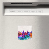 Ann Arbor Skyline Magneet (Insitu (Vaatwasser))