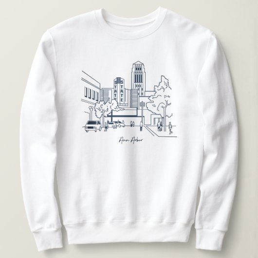 Ann Arbor Sweatshirt (Design voorkant)