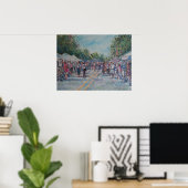 Ann Arbor's Afrikaans-Amerikaanse Festival-pastel Poster (Thuiskantoor)