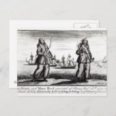 Ann Bonny en Mary Briefkaart (Voorkant / Achterkant)
