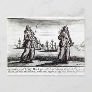 Ann Bonny en Mary Briefkaart