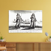 Ann Bonny en Mary Canvas Afdruk (Insitu (Woonkamer))