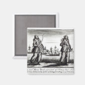 Ann Bonny en Mary Magneet (Voorkant / Achterkant)