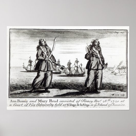 Ann Bonny en Mary Poster (Voorkant)