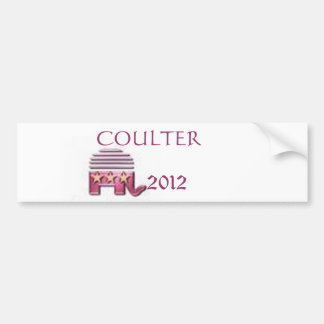 Ann Coulter 2012 Bumpersticker