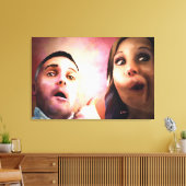 Ann & Dave Canvas Afdruk (Insitu (Woonkamer))