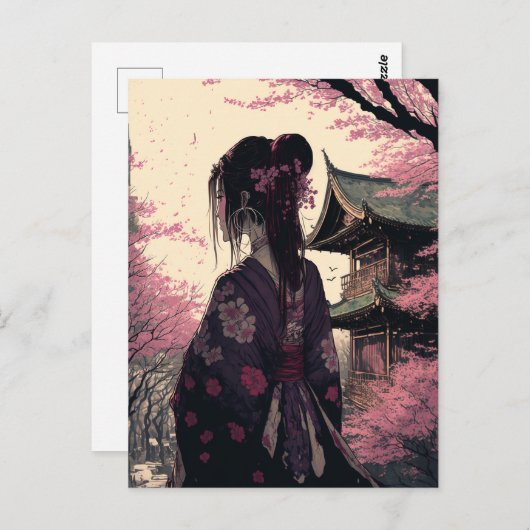 Ann Japan - Postcard Briefkaart (Voorkant / Achterkant)