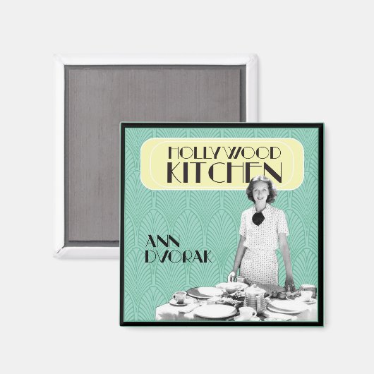 ":Ann" Koelkastmagneet Magneet (Voorkant / Achterkant)