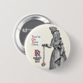 Ann Romney: YOYO Ronde Button 5,7 Cm (Voorkant /achterkant)