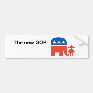 Ann Telnaes New GOP Logo Bumpersticker