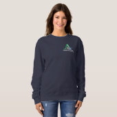 ANN Women's Sweatshirt - Navy (Voorkant volledig)