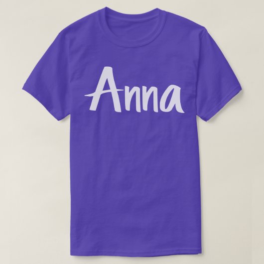 Anna 1 t-shirt (Design voorkant)