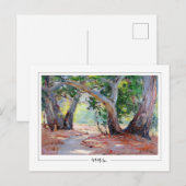 Anna Althea Hills #1 - Briefkaart met fijne kunst (Voorkant / Achterkant)