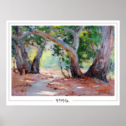 Anna Althea Hills Zedign Art Poster #1 (Voorkant)