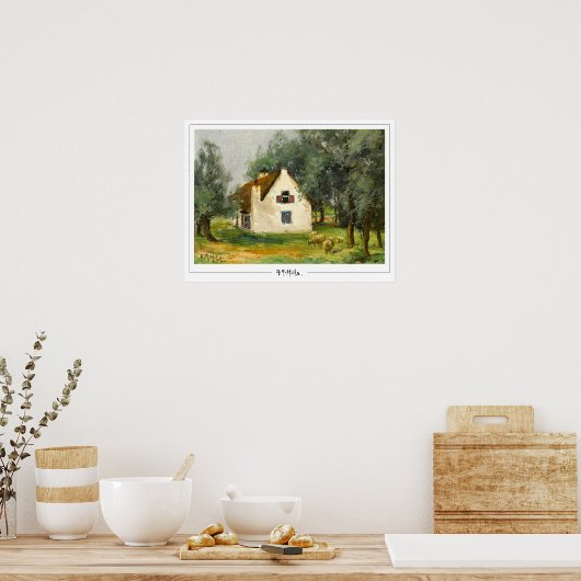 Anna Althea Hills Zedign Art Poster #3 (Keuken)