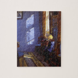 Anna Ancher's Sunshine in de Blauwe Zaal Legpuzzel