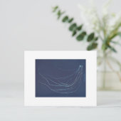 Anna Atkins over botanisch cyanotype Briefkaart (Staand voorkant)