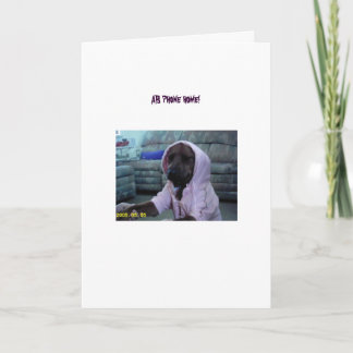 Anna Belle in haar nieuwe roze jumpsuit Kaart