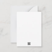 Anna Comstock Hall, Cornell University Flat Notitiekaartje (Achterkant)