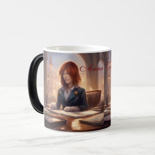 Anna Czeck anthropomorphic from web series Magische Mok (Voorkant links)