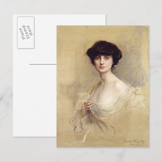 Anna de Noailles 1913 Briefkaart (Voorkant / Achterkant)