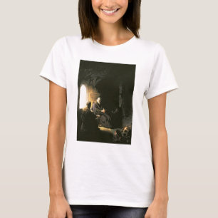 Anna en de Blind Tobit, c.1630 (olie op het paneel T-shirt