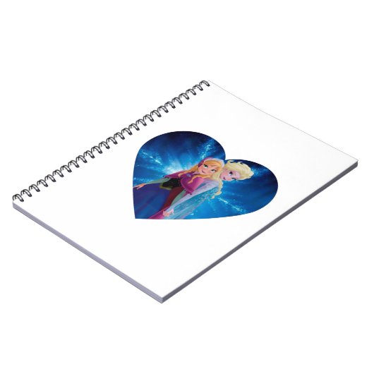 Anna en Elsa Frozen Notitieboek (Linkerzijde)