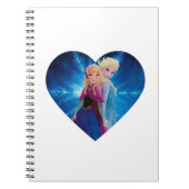 Anna en Elsa Frozen Notitieboek (Voorkant)