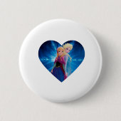 Anna en Elsa Frozen Ronde Button 5,7 Cm (Voorkant)