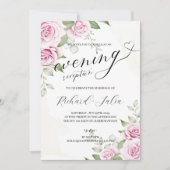 ANNA Evening Wedding Reception Party Kaart (Voorkant)