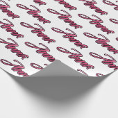 Anna faded pink personalisiertes Geschenkpapier Cadeaupapier (Hoek)