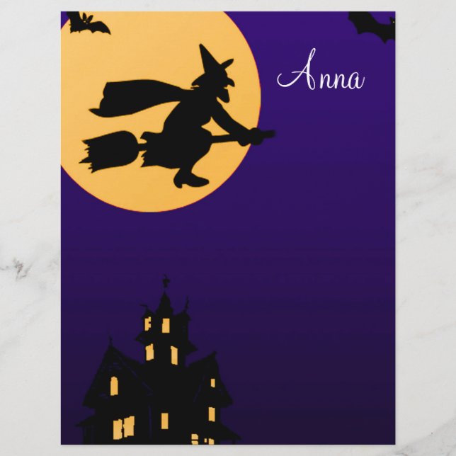 Anna Halloween Letterhead (Voorkant)