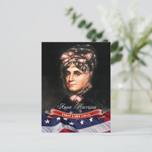 Anna Harrison, First Lady of the U.S. Briefkaart (Staand voorkant)