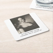 Anna Hedvig "Hedda" Wrangel Kartonnen Onderzetters (Schuin)