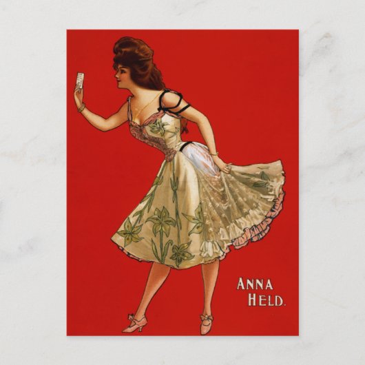 Anna Held Briefkaart (Voorkant)