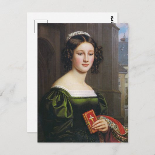 Anna Hillmayer Briefkaart (Voorkant / Achterkant)