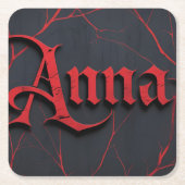 Anna In Gothic Kartonnen Onderzetters (Voorkant)