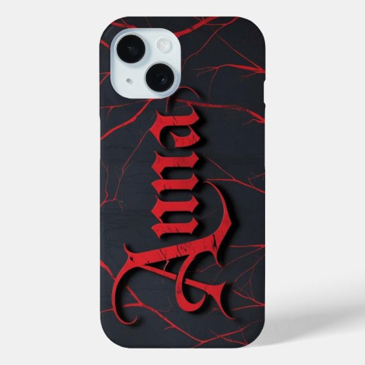 Anna in gotisch Case-Mate iPhone case (Achterkant)
