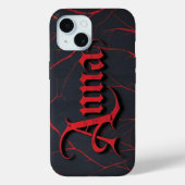 Anna in gotisch Case-Mate iPhone case (Achterkant)