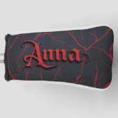 Anna in gotisch golfheadcover (Voorkant)