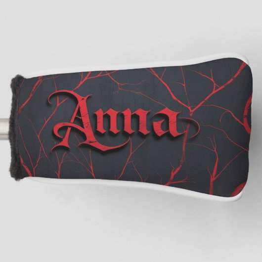Anna in gotisch golfheadcover (Voorkant)