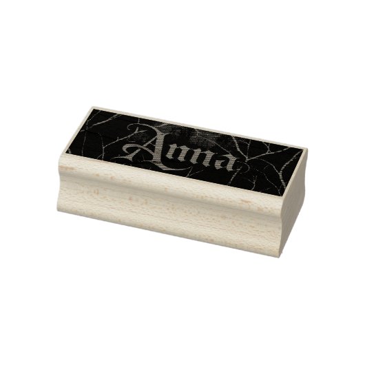 Anna in gotisch rubberstempel (Stempel)