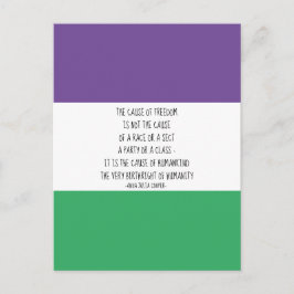 Anna Julia Cooper Quote Briefkaart