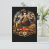 Anna Karenina Bedankkaart (Staand voorkant)